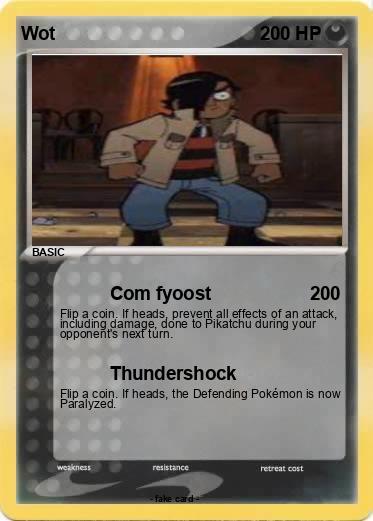 Pokemon Wot