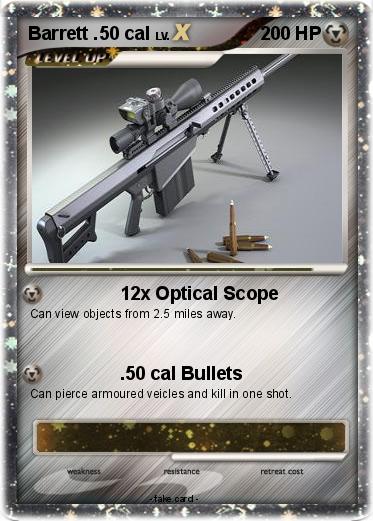 Pokemon Barrett .50 cal