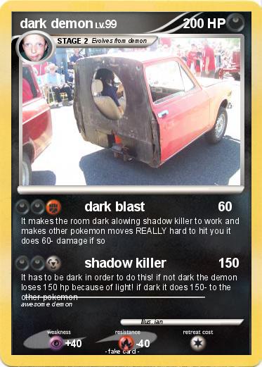 Pokemon dark demon