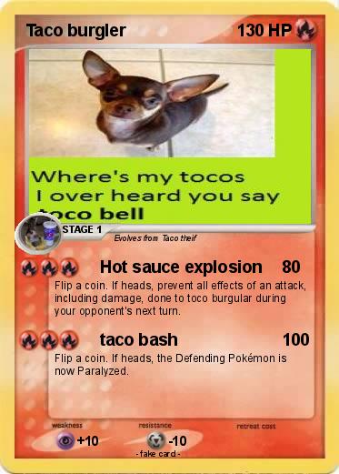 Pokemon Taco burgler