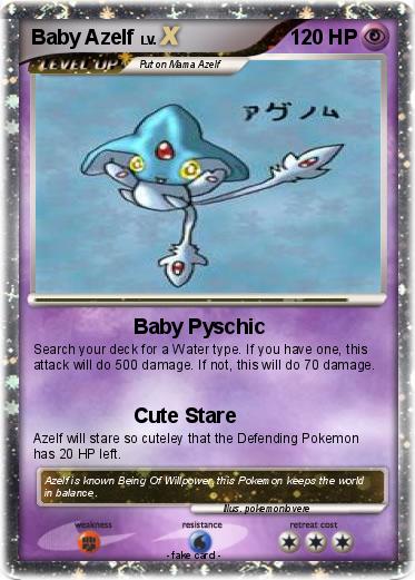 Pokemon Baby Azelf