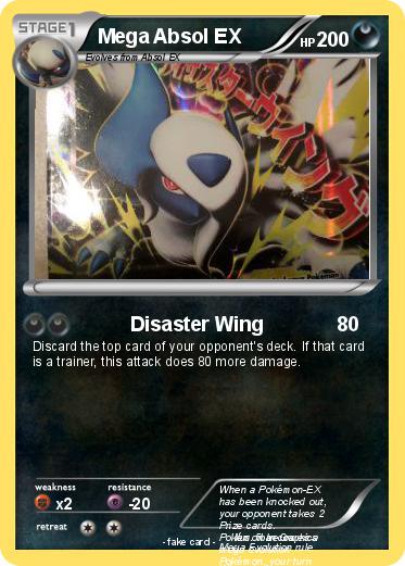 Pokemon Mega Absol EX