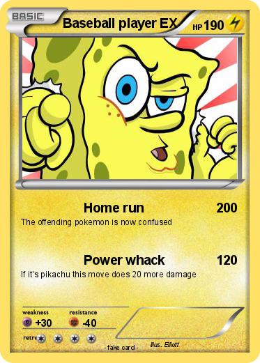 Pokemon Baseball player EX
