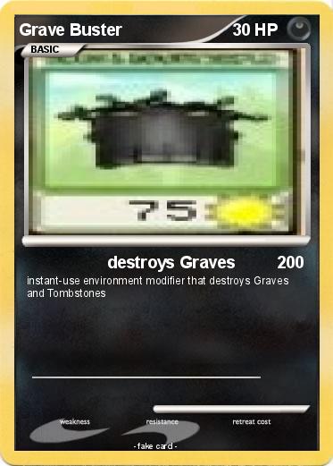 Pokemon Grave Buster
