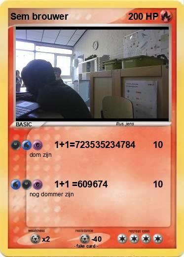 Pokemon Sem brouwer
