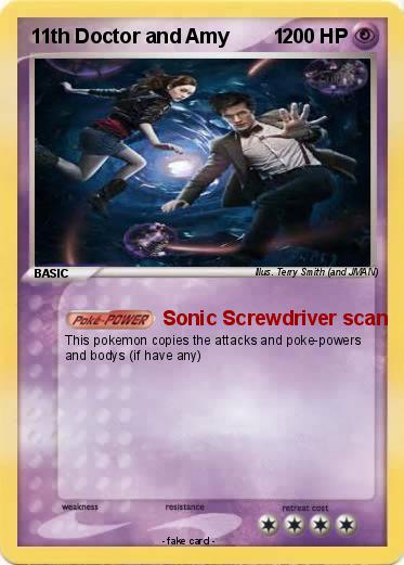 Pokemon 11th Doctor and Amy        1