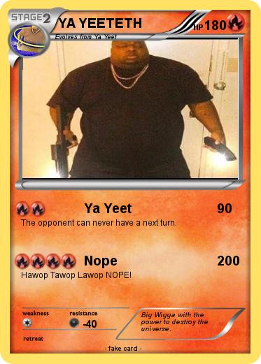 Pokemon YA YEETETH