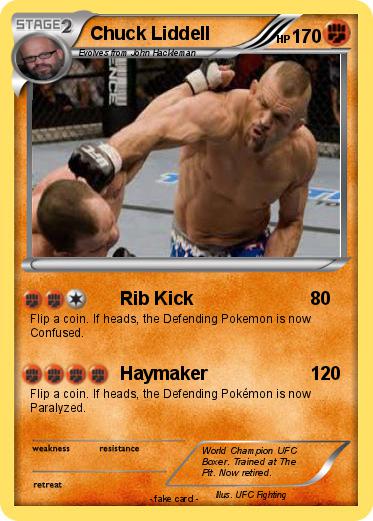 Pokemon Chuck Liddell