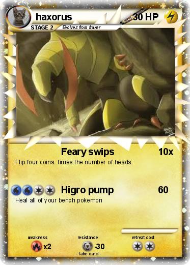 Pokemon haxorus