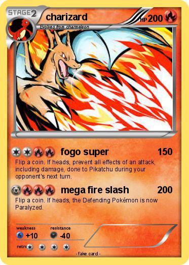Pokemon charizard