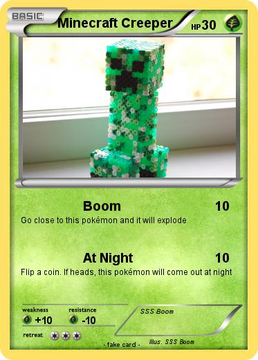 Pokemon Minecraft Creeper