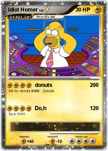Pokemon Idiot Homer