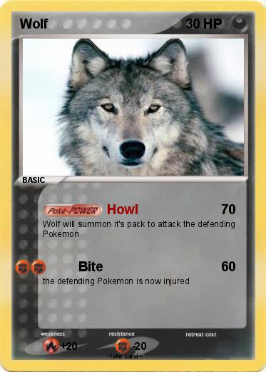 Pokemon Wolf