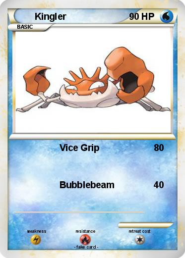 Pokemon Kingler