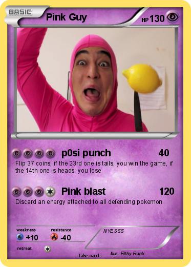 Pokemon Pink Guy