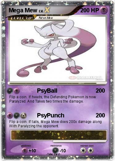 Pokemon Mega Mew
