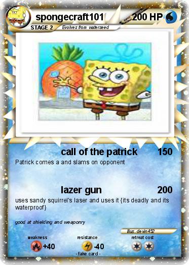 Pokemon spongecraft101