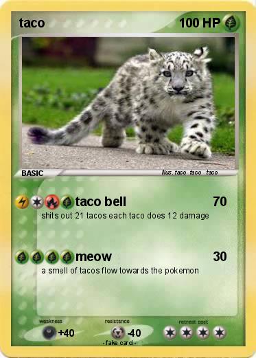 Pokemon taco