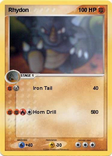 Pokemon Rhydon