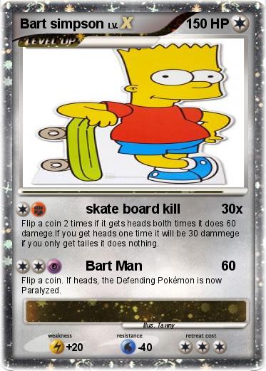 Pokemon Bart simpson