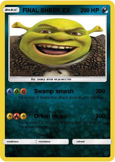 Pokemon FINAL SHREK EX