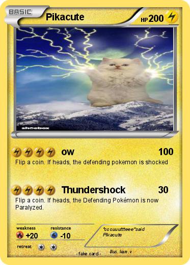 Pokemon Pikacute