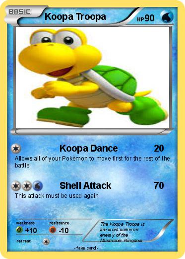 Pokemon Koopa Troopa