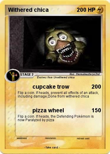 Pokemon Withered chica