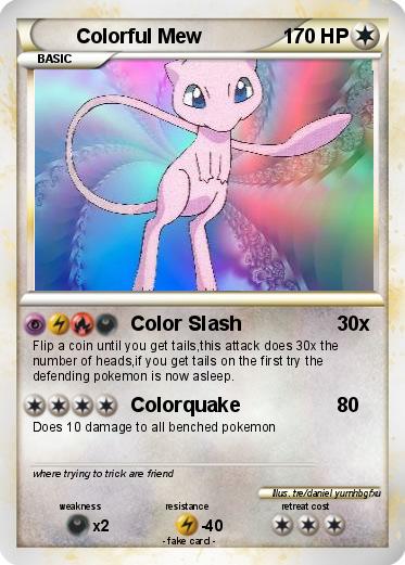 Pokemon Colorful Mew