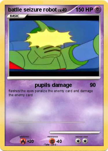 Pokemon batlle seizure robot