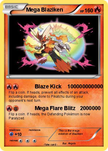 Pokemon Mega Blaziken