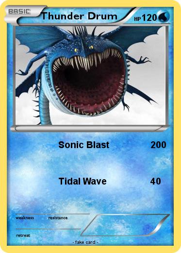 Pokemon Thunder Drum