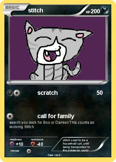 Pokemon stitch