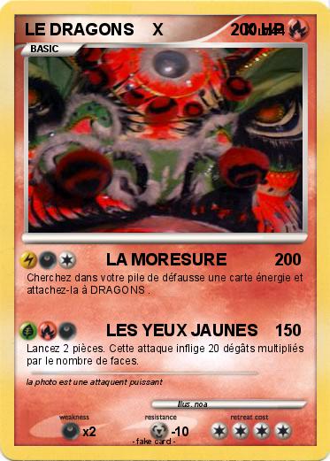 Pokemon LE DRAGONS    X                  X