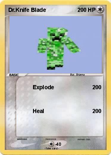 Pokemon Dr.Knife Blade