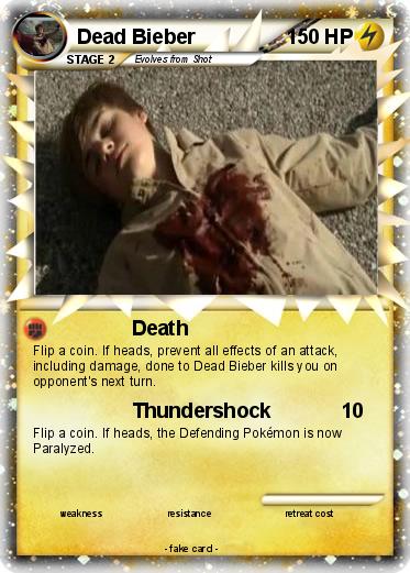 Pokemon Dead Bieber