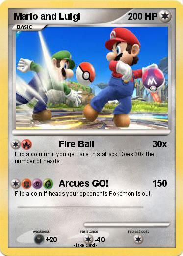 Pokemon Mario and Luigi