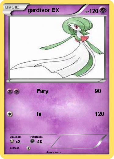 Pokemon gardivor EX