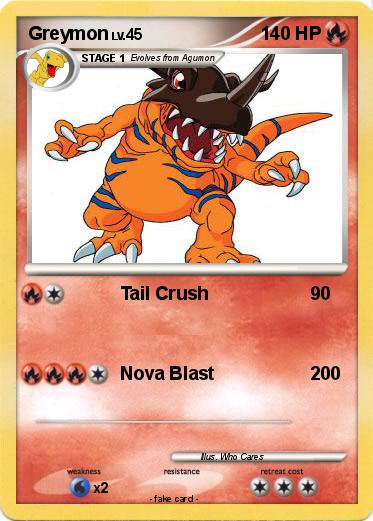 Pokemon Greymon