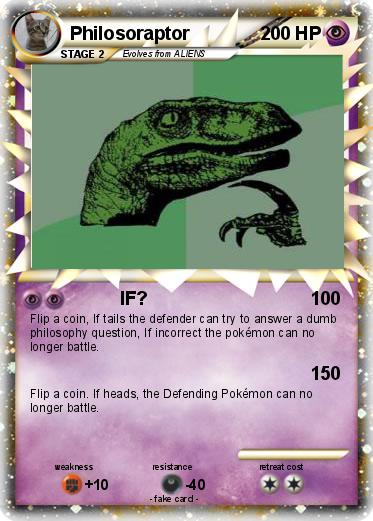Pokemon Philosoraptor