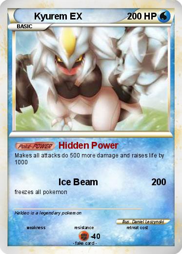 Pokemon Kyurem EX
