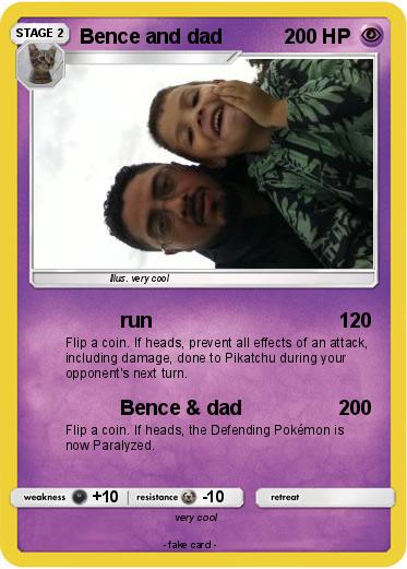 Pokemon Bence and dad