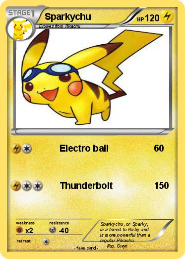 Pokemon Sparkychu