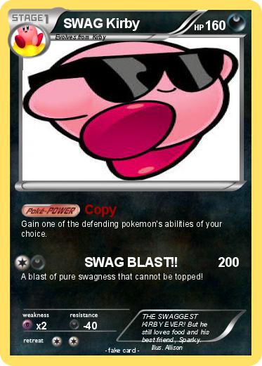 Pokemon SWAG Kirby