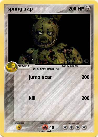 Pokemon spring trap