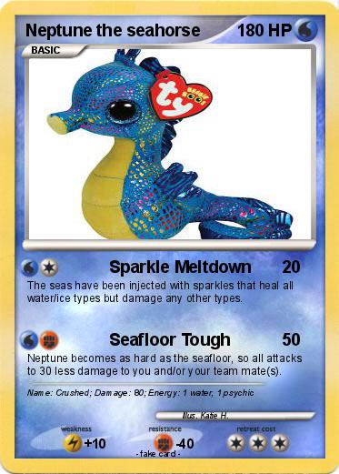 Pokemon Neptune the seahorse