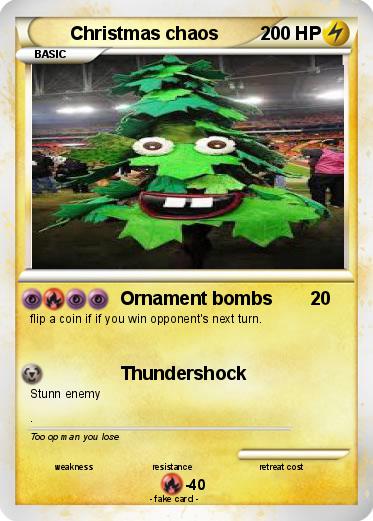 Pokemon Christmas chaos