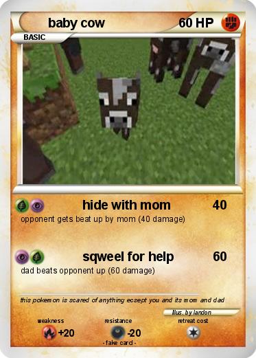 Pokemon baby cow