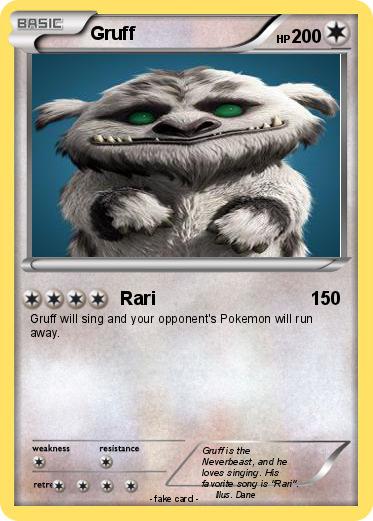 Pokemon Gruff