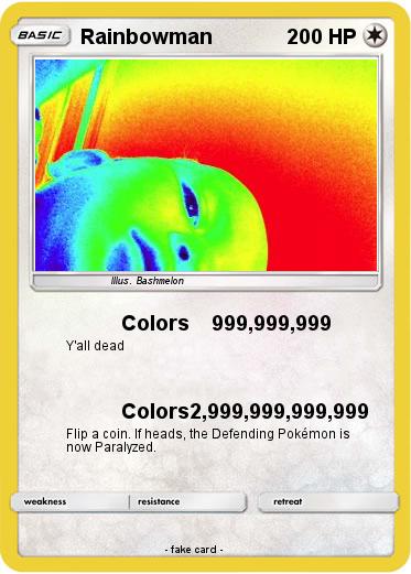 Pokemon Rainbowman